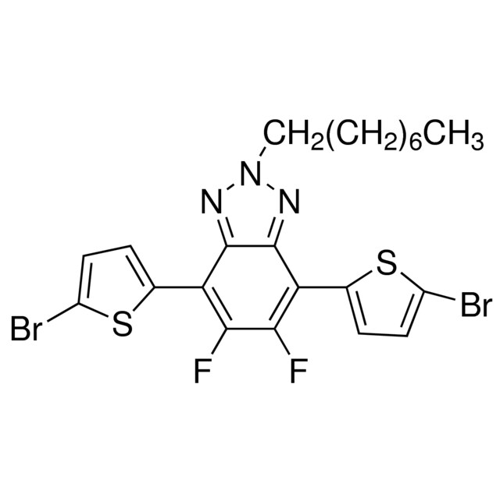4,7-Bis(5-bromo-2-thienyl)-5,6-difluoro-2-octyl-2<I>H</I>-benzotriazole,1393528-99-8