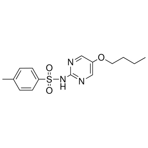 N-(5-BUTOXY-2-PYRIMIDINYL)-P-TOLUENESULFONAMIDE,13418-92-3