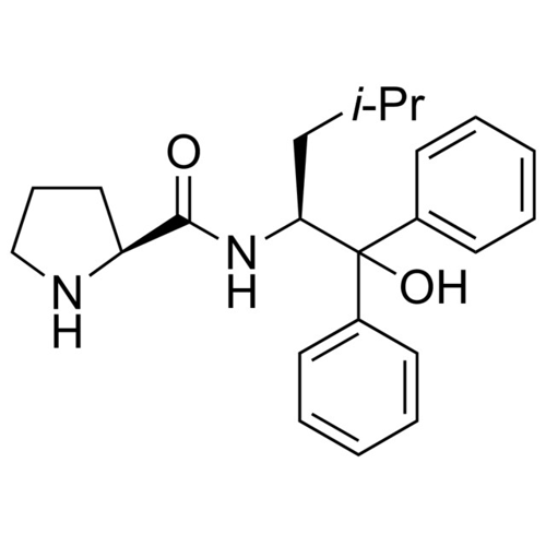 (2<I>S</I>)-<I>N</I>-[(1<I>S</I>)-1-(Hydroxydiphenylmethyl)-3-methylbutyl]-2-pyrrolidinecarboxamide,910110-45-1