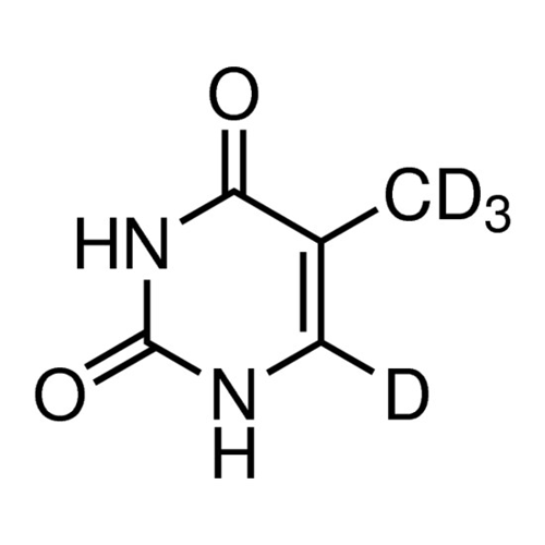 胸腺嘧啶-d<SUB>4</SUB>（<I>甲基</I>-d<SUB>3</SUB>，6-d<SUB>1</SUB>）,156054-85-2