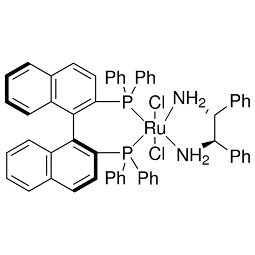 二氯[(<I>S</I>)-(-)-2,2′-双(二苯基膦)-1,1′-联萘基][(1<I>R</I>,2<I>R</I>)-(+)-1,2-二苯基乙二胺]钌(II),329735-87-7
