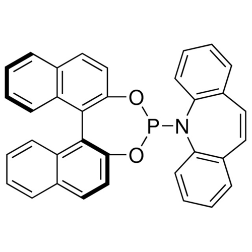 (<I>S</I>)-(+)-<I>N</I>-(3,5-Dioxa-4-phosphacyclohepta[2,1-<I>a</I>;3,4-<I>a</I>′]dinaphthalen-4-yl)-dibenzo[<I>b</I>,<I>f</I>]azepine,942939-38-0