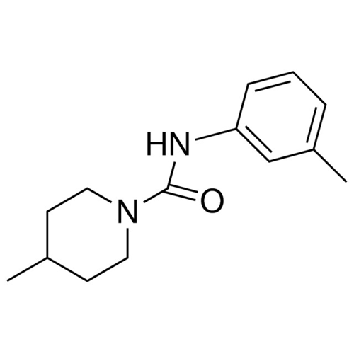 4-METHYL-1-(N-(M-TOLYL)CARBAMOYL)PIPERIDINE,60464-87-1