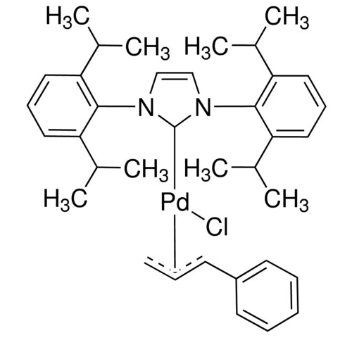 [1,3-双(2,6-二异丙基苯基)咪唑-2-亚基]氯[3-苯基烯丙基]钯(II),884879-23-6