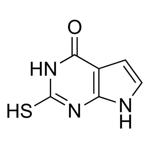 2-Mercapto-3<I>H</I>-pyrrolo[2,3-<I>d</I>]pyrimidin-4(7<I>H</I>)-one,67831-84-9