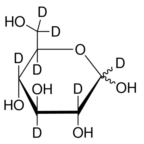 <SC>D</SC>-葡萄糖-1,2,3,4,5,6,6-d<SUB>7</SUB>,23403-54-5