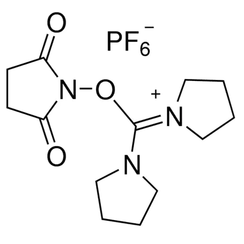 二吡咯烷基(<I>N</I>-琥珀酰亚氨氧基)碳鎓六氟磷酸盐,207683-26-9