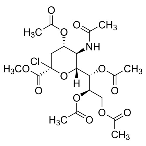 <I>N</I>-Acetyl-2-chloro-2-deoxyneuraminic acid methyl ester 4,7,8,9-tetraacetate,67670-69-3