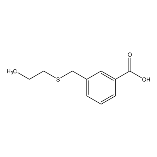 3-[(Propylsulfanyl)methyl]benzoic acid,1019613-51-4