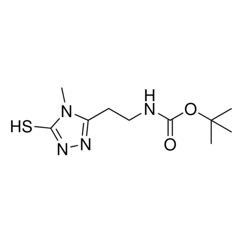 tert-Butyl (2-(5-mercapto-4-methyl-4H-1,2,4-triazol-3-yl)ethyl)carbamate,842959-81-3