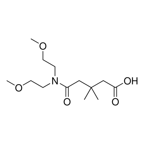 5-[Bis(2-methoxyethyl)amino]-3,3-dimethyl-5-oxopentanoic acid,1281837-48-6