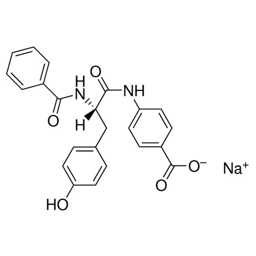 <I>N</I>-Benzoyl-<SC>L</SC>-tyrosine p-amidobenzoic acid sodium salt,41748-47-4