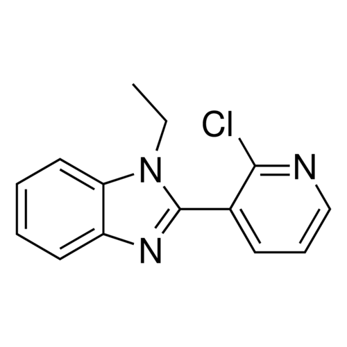 2-(2-Chloro-3-pyridinyl)-1-ethyl-1H-benzimidazole,400081-24-5