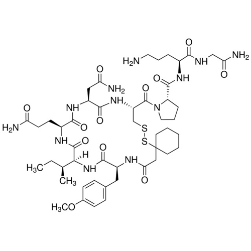 [β-Mercapto-β,β-cyclopentamethylenepropionyl<SUP>1</SUP>, O-Me-Tyr<SUP>2</SUP>, Orn<SUP>8</SUP>]-Oxytocin,77327-45-8