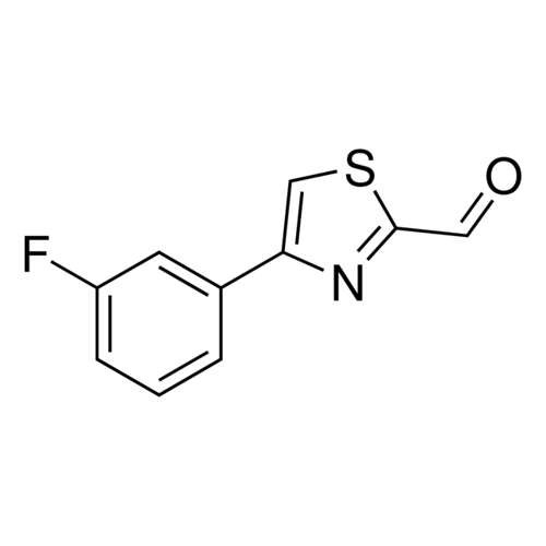 4-(3-Fluorophenyl)-1,3-thiazole-2-carbaldehyde,1343128-07-3