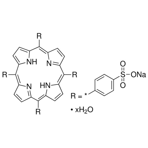 4,4′,4′′,4′′′-(卟吩-5,10,15,20-四基)四(苯磺酸) 四钠盐 水合物,652154-11-5