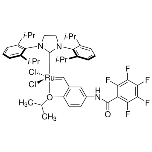 Dichloro[1,3-bis(2,6-diisopropylphenyl)-2-imidazolidinylidene][(2-isopropoxy)(5-pentafluorobenzoylamino)benzylidene]ruthenium(II),1354710-90-9