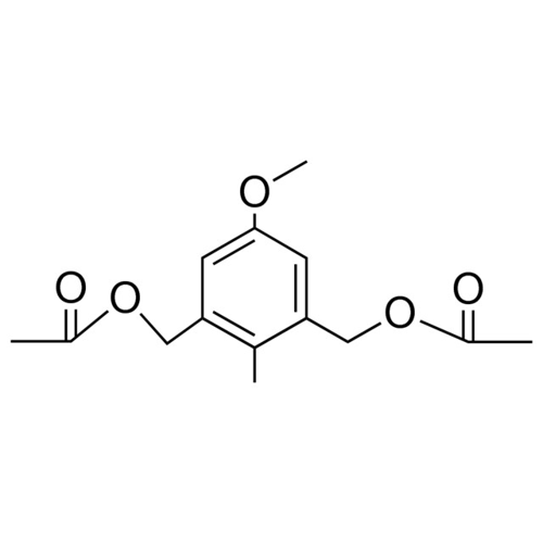 ACETIC ACID 3-ACETOXYMETHYL-5-METHOXY-2-METHYL-BENZYL ESTER,13979-75-4