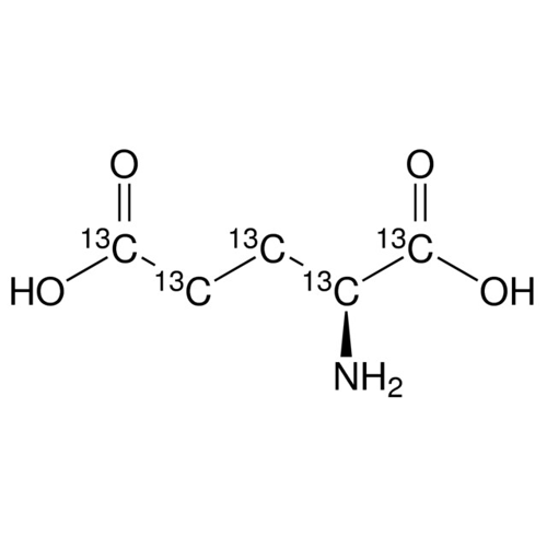 <SC>L</SC>-Glutamic acid-<SUP>13</SUP>C<SUB>5</SUB>,55443-55-5
