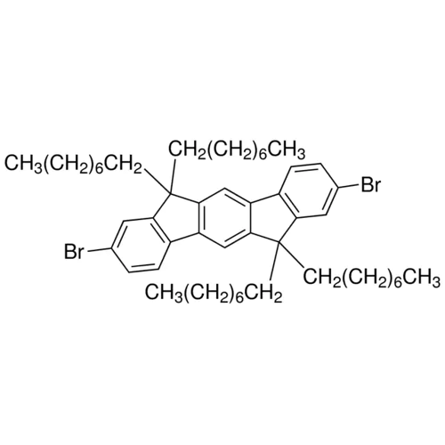 2,8-二溴-6,12-二氢-6,6,12,12-四辛基-茚并[1,2-<I>b</I>]芴,264281-45-0