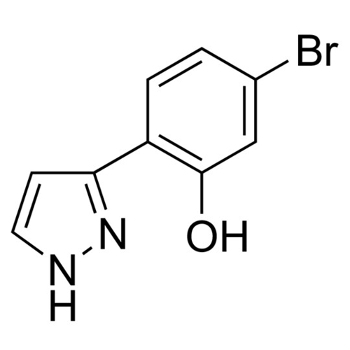 5-Bromo-2-(1<I>H</I>-pyrazol-3-yl)phenol,114486-00-9