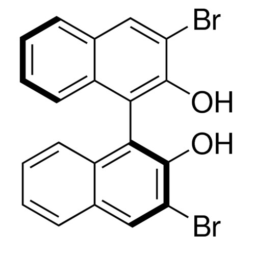 (<I>S</I>)-(-)-3,3′-二溴-1,1′-二-2-萘醇,119707-74-3