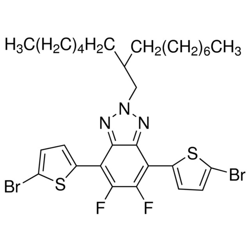 4,7-Bis(5-bromo-2-thienyl)-5,6-difluoro-2-(2-hexyldecyl)-2<I>H</I>-benzotriazole,1887135-96-7