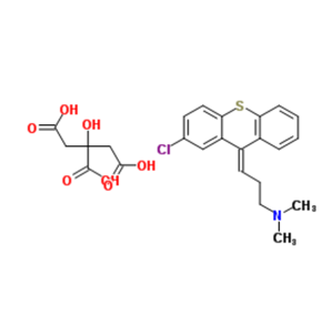 2-chloro-N,N-dimethylthioxanthene-δ9,γ-propylamine citrate,2-chloro-N,N-dimethylthioxanthene-δ9,γ-propylamine citrate