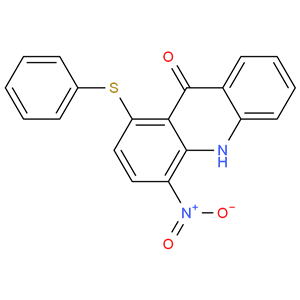4-nitro-1-(phenylthio)acridin-9(10H)-one