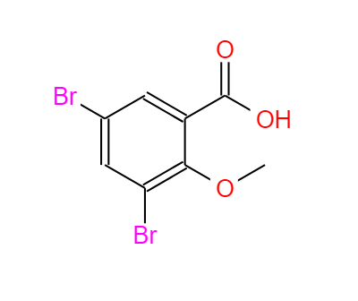 2-甲氧基-3,5-二溴苯甲酸,3,5-Dibromo-2-methoxybenzoic acid
