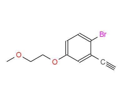 Benzene, 1-bromo-2-ethynyl-4-(2-methoxyethoxy)-,Benzene, 1-bromo-2-ethynyl-4-(2-methoxyethoxy)-