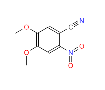 4,5-二甲氧基-2-硝基氰苯,4,5-Dimethoxy-2-nitrobenzonitrile