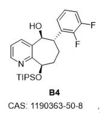 瑞美吉泮中间体3,(5S,6S,9R)-6-(2,3-difluorophenyl)-9-tri(propan-2-yl)silyloxy-6,7,8,9-tetrahydro-5H-cyclohepta[b]pyridin-5-ol