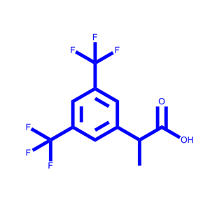 2-[3,5-Bis(trifluoromethyl)phenyl]propanoic Acid