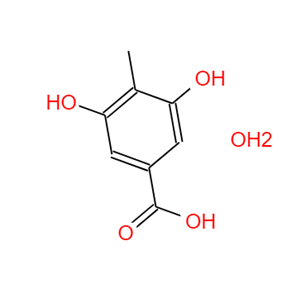 3,5-二羟基-4-甲基苯甲酸 半水合物