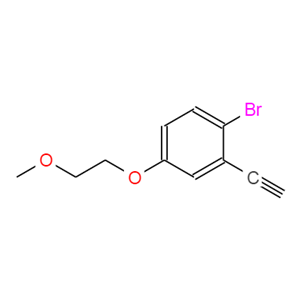 Benzene, 1-bromo-2-ethynyl-4-(2-methoxyethoxy)-
