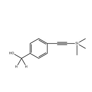 Benzenemethan-d2-ol, 4-[2-(trimethylsilyl)ethynyl]-,Benzenemethan-d2-ol, 4-[2-(trimethylsilyl)ethynyl]-