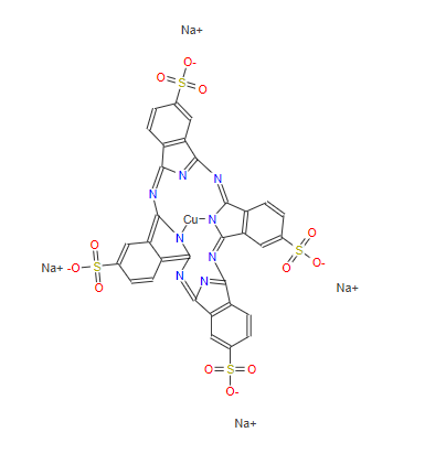 酞菁铜四磺酸四钠盐,COPPER PHTHALOCYANINE TETRASULFONIC ACID TETRASODIUM SALT