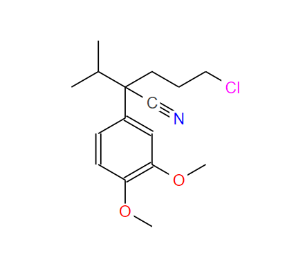 Α-(3-氯丙基)-Α-(3,4-二甲氧基苯基)异戊腈,5-chloro-2-(3,4-dimethoxyphenyl)-2-isopropylvaleronitrile