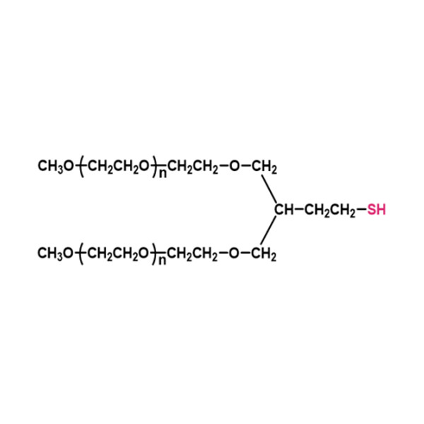 两臂聚乙二醇硫醇(PT02),[2-arm PEG-SH(PT02)] 2-arm Methoxypoly(ethylene glycol) thiol(PT02)