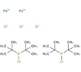 [二叔丁基(氯化)膦]二氯化钯(II)二聚体,Dichloro[di-tert-butyl(chloro)phosphine]palladium(II) Dimer