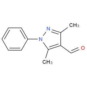 3,5-二甲基-1苯基吡唑-4-噻吩甲醛,3,5-DIMETHYL-1-PHENYL-1H-PYRAZOLE-4-CARBALDEHYDE