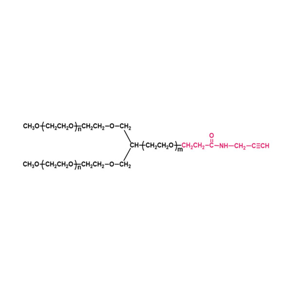 Y型聚乙二醇炔(Y1PT02)(酰胺鍵),Y-shape PEG- Alkyne(Y1PT02)