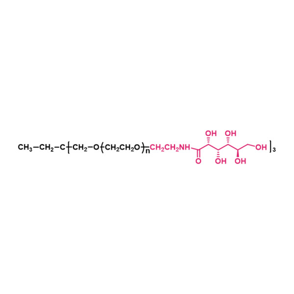 三臂聚乙二醇葡萄糖酸,[3-arm PEG-Gluconic] 3-arm Poly(ethylene glycol) gluconic