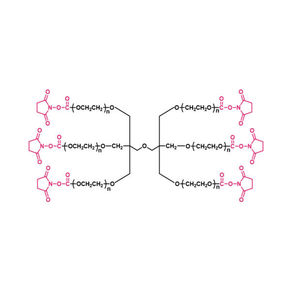 六臂聚乙二醇琥珀酰亚胺碳酸酯(DP),[6-arm PEG-SC(DP)] 6-arm Poly(ethylene glycol) succinimidyl carbonate(DP)