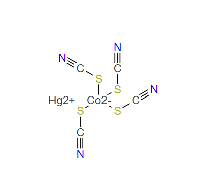 四硫代氰钴酸汞,MERCURY TETRATHIOCYANATOCOBALTATE(II)