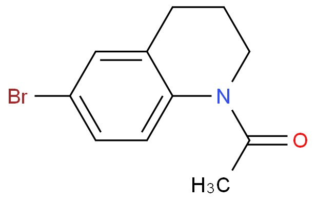 1-乙酰基-6-溴-1,2,3,4-四氢喹啉,1-acetyl-6-bromo-1,2,3,4-tetrahydroquinoline