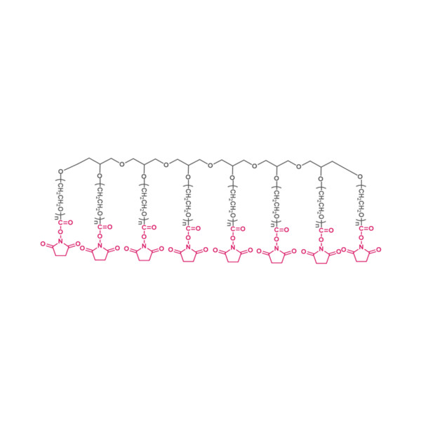 八臂聚乙二醇琥珀酰亚胺碳酸酯(HG),[8-arm PEG-SC(HG)] 8-arm Poly(ethylene glycol) succinimidyl carbonate(HG)