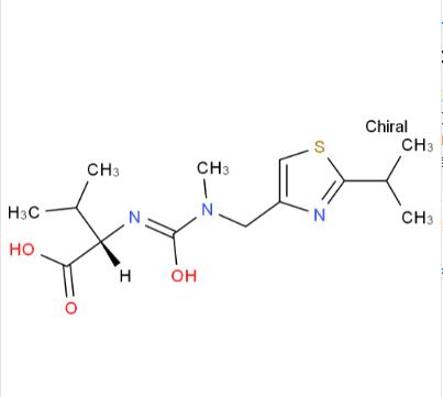 利托那韦中间5,(S)-2-(3-((2-Isopropylthiazol-4-yl)methyl)-3-methylureido)-3-methylbutanoic acid