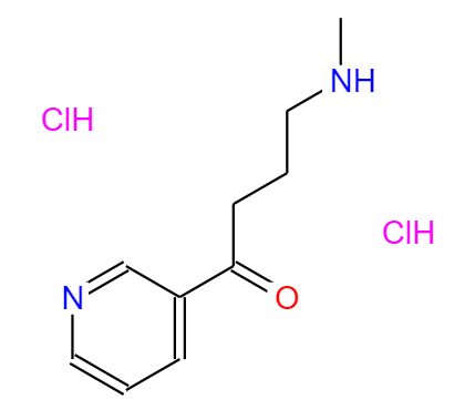 N-甲基-[4-(吡啶-3-基)-4-氧代-丁基胺二盐酸盐,4-(METHYLAMINO)-1-(3-PYRIDYL)-1-BUTANONE DIHYDROCHLORIDE